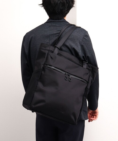 NOLLEY’S(ノーリーズ)の「【beruf baggage/ベルーフ バゲッジ】brf-UC09-HA URBAN COMMUTER 2WAY TOTE BAG 3(トートバッグ・メンズ・ブラック・FREE)」の1枚目の写真