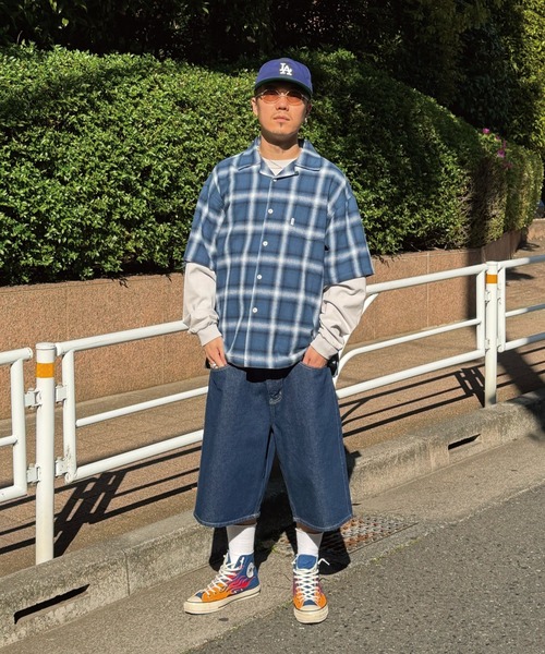 KEBOZ(ケボズ)の「DENIM SHORTS(デニムパンツ・メンズ・ブルー/ブラック/ネイビー・S/M/L/XL)」の6枚目の写真
