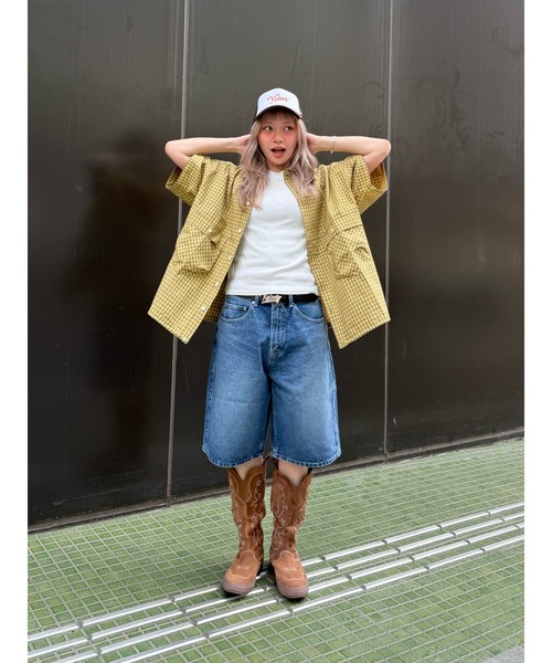 KEBOZ(ケボズ)の「DENIM SHORTS(デニムパンツ・メンズ・ブルー/ブラック/ネイビー・S/M/L/XL)」の5枚目の写真