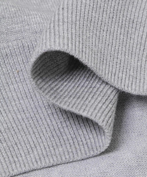 URBAN RESEARCH DOORS（アーバンリサーチドアーズ）の「ウォッシャブルブライトプルオーバー｜春服/春ニット/洗濯可/オフィスカジュアル/通勤（Tシャツ/カットソー・レディース・オートミール/ライトグレー/ピンク・FREE）」の19枚目の写真