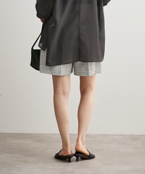 Noble（ノーブル）の「ミックスツイードフレアショートパンツ（その他パンツ・レディース・A・36/38）」の9枚目の写真