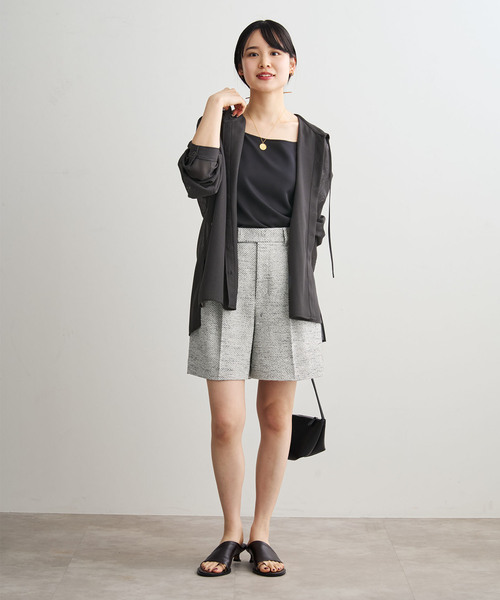 Noble（ノーブル）の「ミックスツイードフレアショートパンツ（その他パンツ・レディース・A・36/38）」の10枚目の写真