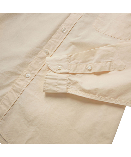 PRODESHIRT（プロデシャツ）の「[リラックス]P-960 ベネチア ポプリン シャツ (バター)（シャツ/ブラウス・メンズ・その他・M(48)/L(50)/XL/52）」の2枚目の写真