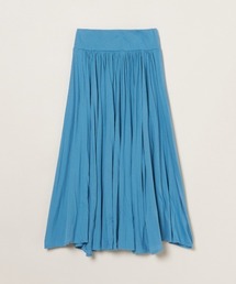 three dots（スリードッツ）の「ジャージーコレット ウィンドフレアスカート（スカート）」