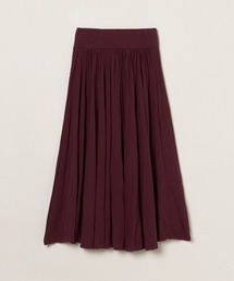 three dots（スリードッツ）の「ジャージーコレット ウィンドフレアスカート（スカート）」