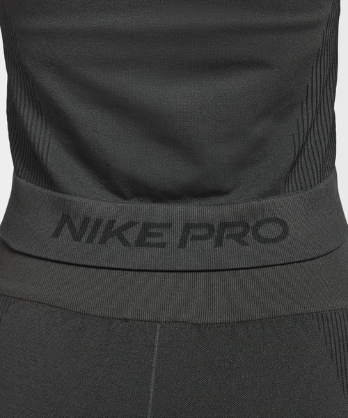 NIKE(ナイキ)の「ナイキ NIKE ナイキ NP DF SMLS S/S トップ(Tシャツ/カットソー・レディース・グリーン/チャコールグレー・S/M/L)」の10枚目の写真