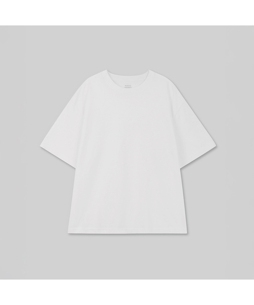 MUSINSA STANDARD(ムシンサスタンダード)の「レギュラークロップTシャツ(8色)(Tシャツ/カットソー・メンズ・ブラック/カーキ/グレー/ガンメタ/ライトグレー/ダークブラウン/ネイビー/ホワイト・SMALL/LARGE/X-LARGE/MEDIUM/2XL/3XL)」の2枚目の写真