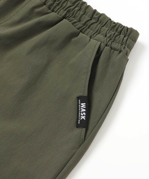 WASK(ワスク)の「コードストレッチ3点セット(Tシャツ+パンツ+巾着)(セットアップ・キッズ・グリーン・140cm/150cm/130cm/160cm)」の4枚目の写真