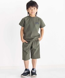 WASK（ワスク）の「コードストレッチ3点セット（Tシャツ＋パンツ＋巾着）（セットアップ）」