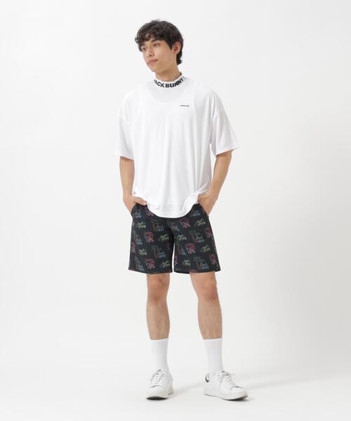 Jack Bunny!!(ジャックバニー)の「【Jack Bunny!!】HyperHelix 椰子の木プリント ショートパンツ(その他パンツ・メンズ・ベージュ/ブラック・LARGE/MEDIUM/X-LARGE)」の4枚目の写真