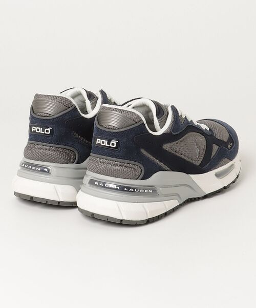 POLO RALPH LAUREN(ポロ ラルフ ローレン)の「ポロ ラルフ ローレン TRACKSTR 275 トラックスター275 スニーカー(スニーカー・レディース・ネイビー/ホワイト・60/70/50/40)」の3枚目の写真