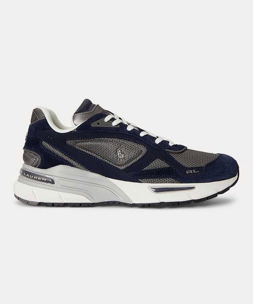 POLO RALPH LAUREN(ポロ ラルフ ローレン)の「ポロ ラルフ ローレン TRACKSTR 275 トラックスター275 スニーカー(スニーカー・レディース・ネイビー/ホワイト・60/70/50/40)」の1枚目の写真