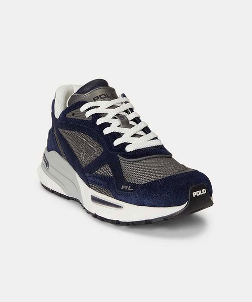 POLO RALPH LAUREN(ポロ ラルフ ローレン)の「ポロ ラルフ ローレン TRACKSTR 275 トラックスター275 スニーカー(スニーカー・レディース・ネイビー/ホワイト・60/70/50/40)」の8枚目の写真