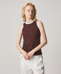 【未使用】KARRY American sleeve tank リブタンクトップ 未開封 KARRY American sleeve tank リブタンクトップ 【公式通販】