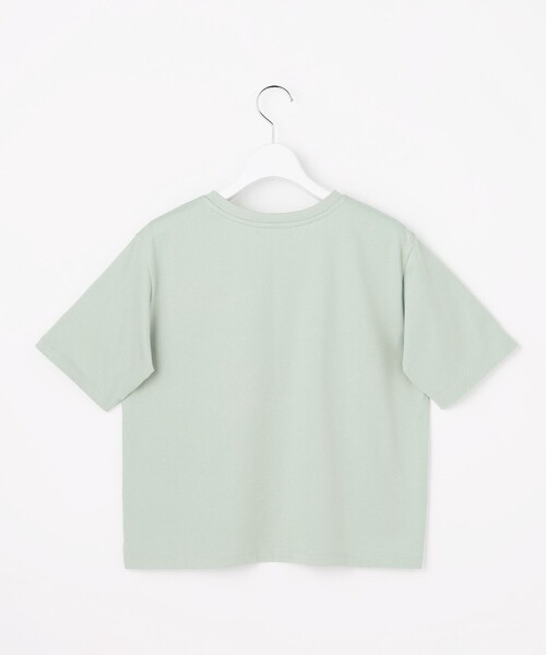 J.PRESS(ジェイプレス)の「ロゴ Tシャツ(Tシャツ/カットソー・レディース・ブラック系1/ホワイト系/ライトグリーン系/ライトグレー系・T13/T15)」の5枚目の写真
