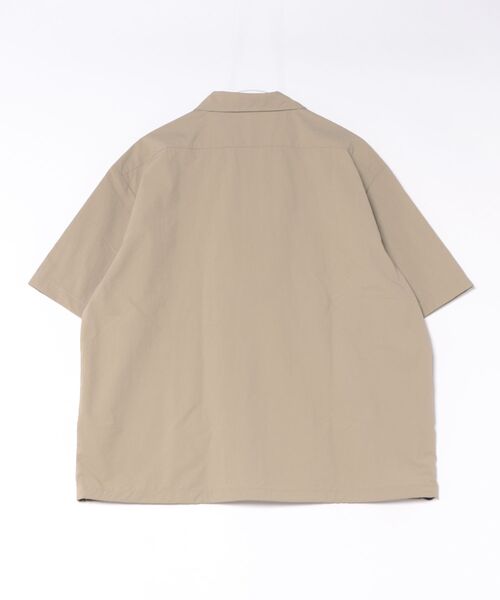 Dickies(ディッキーズ)の「【DICKIES/ディッキーズ】【ベタつかない清涼素材】ディッキーズ ナイロンワークシャツ 綿のような肌触り 軽量・速乾 夏の羽織り 1574ベース(シャツ/ブラウス・メンズ・ブラック/ダークベージュ・MEDIUM/LARGE/X-LARGE)」の3枚目の写真