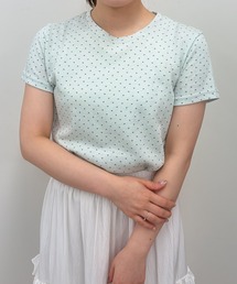 【ZOZOTOWN限定】ハート総柄Tシャツ