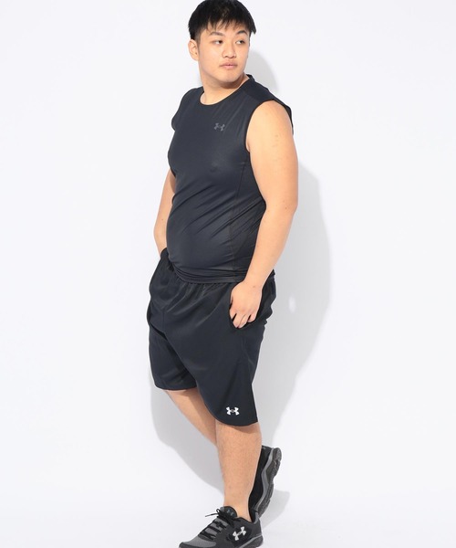UNDER ARMOUR（アンダーアーマー）の「タンクトップ 夏 コンプレッション スリーブレス シャツ メンズ 大きいサイズ UA COOL アイソチル ノースリーブ シャツ トレーニング アウトドア UNDER ARMOUR アンダーアーマー（タンクトップ・メンズ・ブラック/グレー・3XL/4XL/5XL）」の18枚目の写真