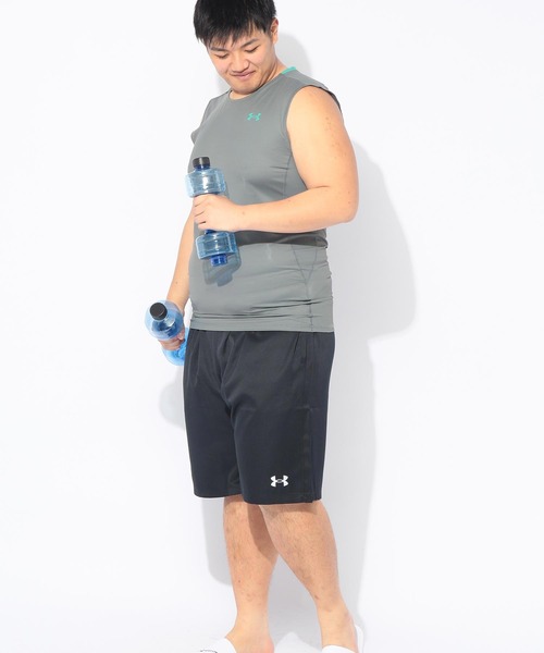 UNDER ARMOUR（アンダーアーマー）の「タンクトップ 夏 コンプレッション スリーブレス シャツ メンズ 大きいサイズ UA COOL アイソチル ノースリーブ シャツ トレーニング アウトドア UNDER ARMOUR アンダーアーマー（タンクトップ・メンズ・ブラック/グレー・3XL/4XL/5XL）」の14枚目の写真