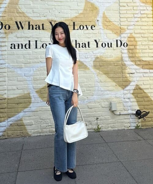 DEHEVE（デヘヴェ）の「Unbalance Frill Blouse [Ivory]（シャツ/ブラウス・レディース・アイボリー・SMALL/MEDIUM）」の13枚目の写真