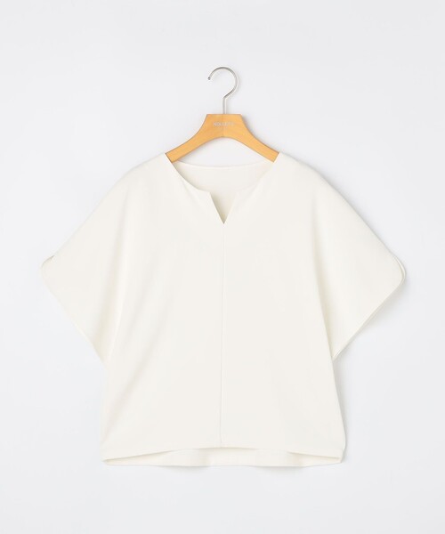 NOLLEY’S Sophi（ノーリーズソフィ）の「《セットアップ対応》NEW morisachiウォッシャブルツイルケープ風ブラウス（シャツ/ブラウス・レディース・ホワイト/ネイビー/チャコールグレー・38/36）」の21枚目の写真