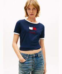 プリントショートスリーブTシャツ