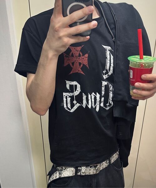 OPUS 0012(オーパス0012)の「Op. 07 IXO T-SHIRTS BLACK(Tシャツ/カットソー・レディース・その他・SMALL/MEDIUM/LARGE)」の5枚目の写真