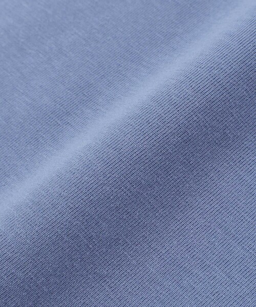 Tartine et Chocolat(タルティーヌエショコラ)の「ベア天竺 ロープ刺しゅうロゴTシャツ(90~140cm)(Tシャツ/カットソー・キッズ・ブルー/ホワイト・130cm/140cm/120cm/110cm)」の4枚目の写真