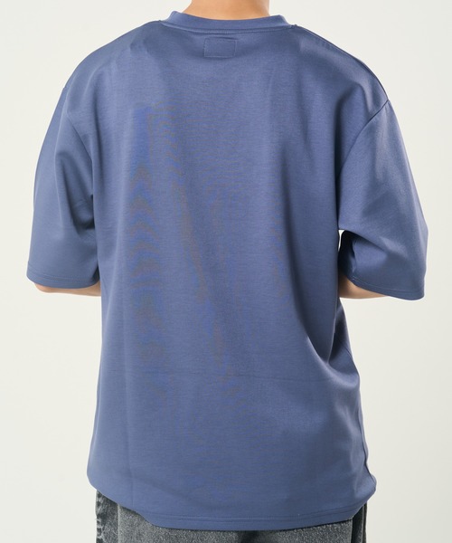 CORISCO(コリスコ)の「接触冷感フルーツ柄TEE(M1)(Tシャツ/カットソー・メンズ・ネイビー/ホワイト系1/ホワイト系2/ブラック・MEDIUM/LARGE/X-LARGE)」の8枚目の写真