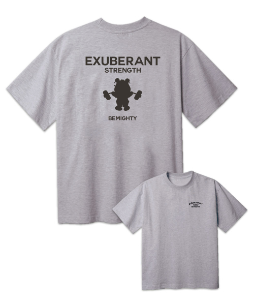 BEMIGHTY（ビーマイティー）の「シャドウベアドローイングオーバーサイズ半袖Tシャツ[ホワイト]（Tシャツ/カットソー・メンズ・その他・LARGE/X-LARGE/XX-LARGE）」の3枚目の写真
