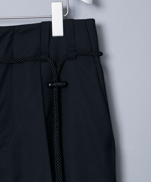 ETHOSENS(エトセンス)の「Pin tuck slacks(その他パンツ・メンズ・ブラック・1)」の5枚目の写真