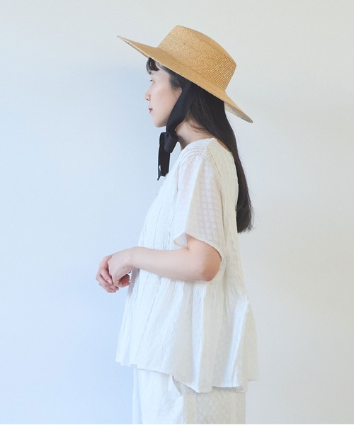 yuni(ユニ )の「△Flower JQ×lace blouse(シャツ/ブラウス・レディース・ホワイト/ブラック・FREE)」の13枚目の写真