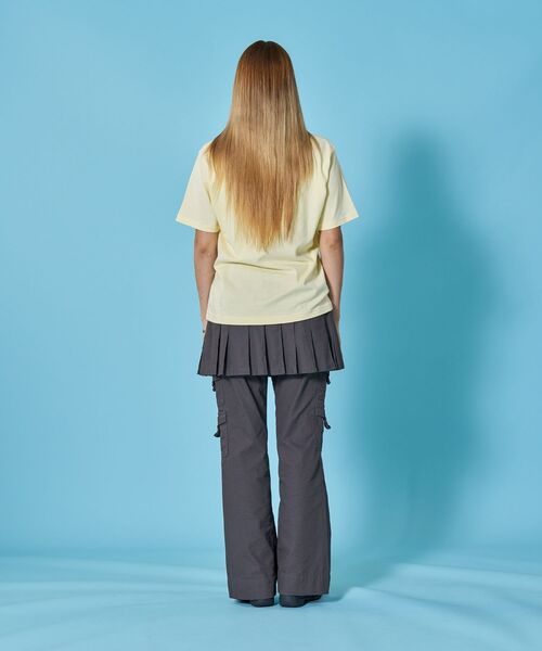 SEQUENZ(シークエンズ)の「※WEB限定 / ワッペン×チェック / モチーフデザイン半袖Tシャツ / sqnz motif applique tee(Tシャツ/カットソー・レディース・ホワイト/ブラック/ミント/レモンイエロー・SMALL/MEDIUM)」の17枚目の写真