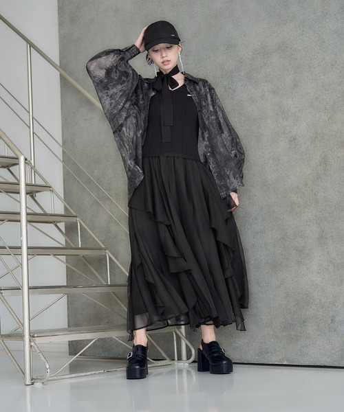 HARE(ハレ)の「ジャガードバックリボンキャップ(HARE)(キャップ・レディース・ブラック・FREE)」の20枚目の写真