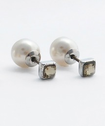 ISS（イズ）の「ISS イズ：ミニパールキャッチピアス（ピアス（両耳用））」