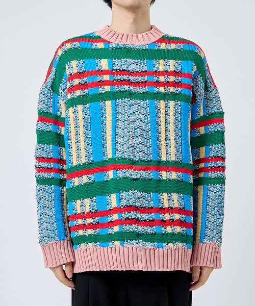 N.HOOLYWOOD（N.ハリウッド）の「CREWNECK KNIT（ニット/セーター・メンズ・ピンク・40）」の11枚目の写真
