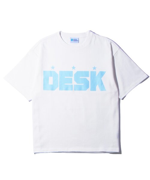 WHO'S WHO gallery(フーズフーギャラリー)の「【OFFICE SERVICES】 DESK TEE(Tシャツ/カットソー・レディース・ホワイト/レッド/サックスブルー・SMALL/MEDIUM)」の7枚目の写真