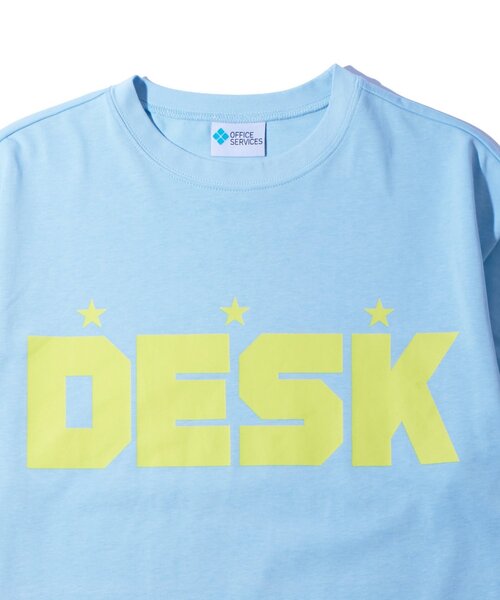 WHO'S WHO gallery(フーズフーギャラリー)の「【OFFICE SERVICES】 DESK TEE(Tシャツ/カットソー・レディース・ホワイト/レッド/サックスブルー・SMALL/MEDIUM)」の11枚目の写真