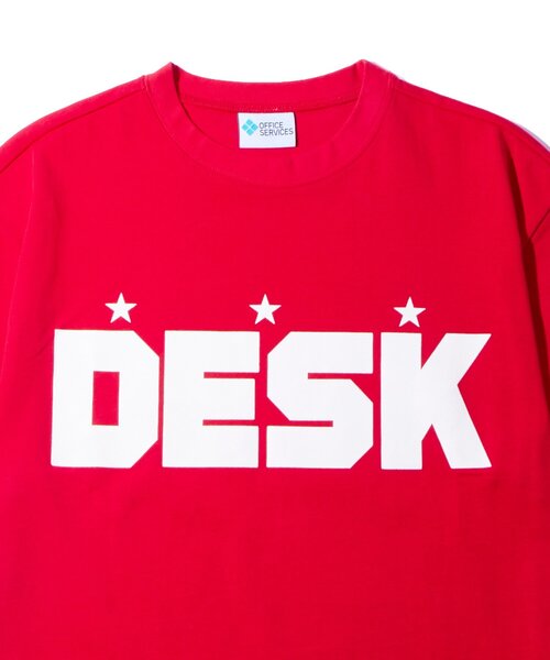 WHO'S WHO gallery(フーズフーギャラリー)の「【OFFICE SERVICES】 DESK TEE(Tシャツ/カットソー・レディース・ホワイト/レッド/サックスブルー・SMALL/MEDIUM)」の15枚目の写真