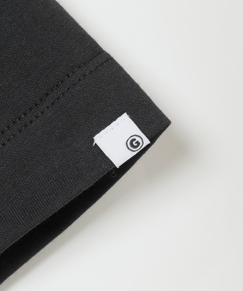 GEORGE'S(ジョージズ)の「刺繍プリントシャツ(Tシャツ/カットソー・メンズ・ブラック/ベージュ/オフホワイト・MEDIUM/LARGE)」の8枚目の写真