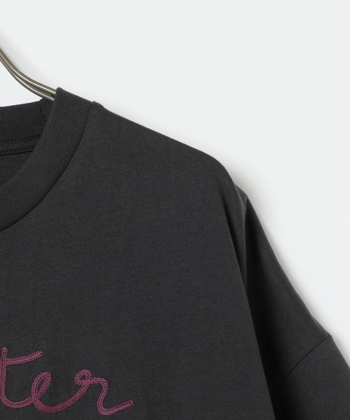 GEORGE'S(ジョージズ)の「刺繍プリントシャツ(Tシャツ/カットソー・メンズ・ブラック/ベージュ/オフホワイト・MEDIUM/LARGE)」の6枚目の写真