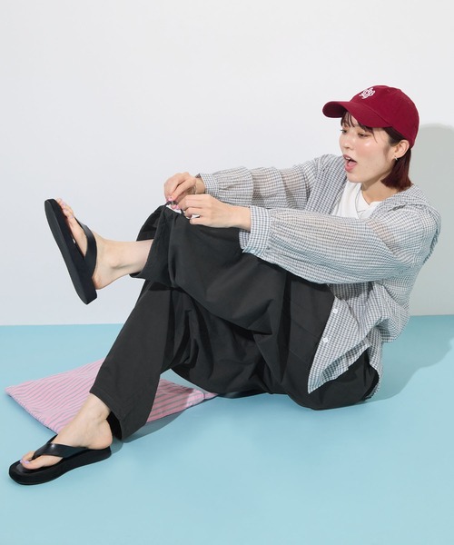 ABYS(アビス)の「バルーンシルエットカーゴパンツ(カーゴパンツ・レディース・ホワイト/ネイビー/チャコールグレー・SMALL/MEDIUM/LARGE)」の8枚目の写真