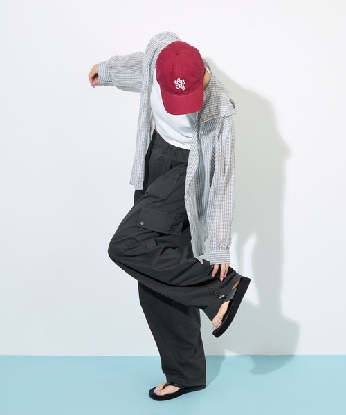ABYS(アビス)の「バルーンシルエットカーゴパンツ(カーゴパンツ・レディース・ホワイト/ネイビー/チャコールグレー・SMALL/MEDIUM/LARGE)」の13枚目の写真