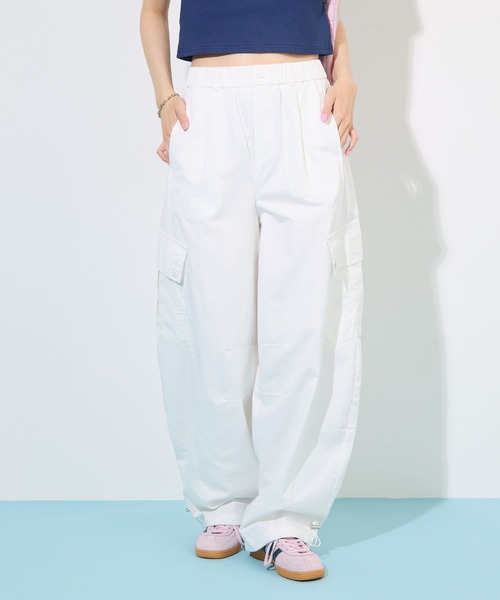 ABYS(アビス)の「バルーンシルエットカーゴパンツ(カーゴパンツ・レディース・ホワイト/ネイビー/チャコールグレー・SMALL/MEDIUM/LARGE)」の19枚目の写真