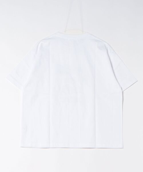 salle de bal(サルデバル)の「【 ALDAYS / オルデイズ 】 6.5oz Box Silhouette Tee " 1 DAG " AL-SS034(Tシャツ/カットソー・レディース・パープル/ホワイト・FREE)」の7枚目の写真