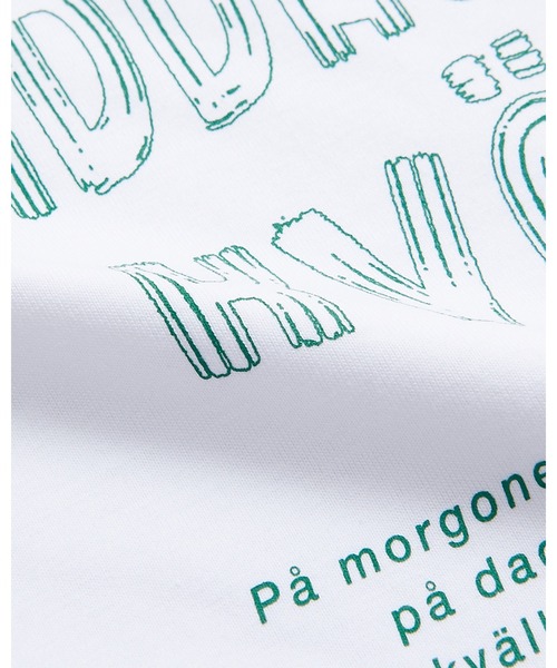 salle de bal(サルデバル)の「【 ALDAYS / オルデイズ 】 6.5oz Box Silhouette Tee " 1 DAG " AL-SS034(Tシャツ/カットソー・レディース・パープル/ホワイト・FREE)」の5枚目の写真