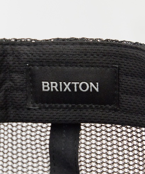 BRIXTON(ブリクストン)の「BRIXTON/ブリクストン HUBAL C NP MP TRUCKER HAT メッシュキャップ トラッカーキャップ カーブバイザー 5パネル 吸湿 スナップバック メンズ ユニセックス 2026年 夏 夏服(キャップ・メンズ・ブラック/グリーン・FREE)」の12枚目の写真