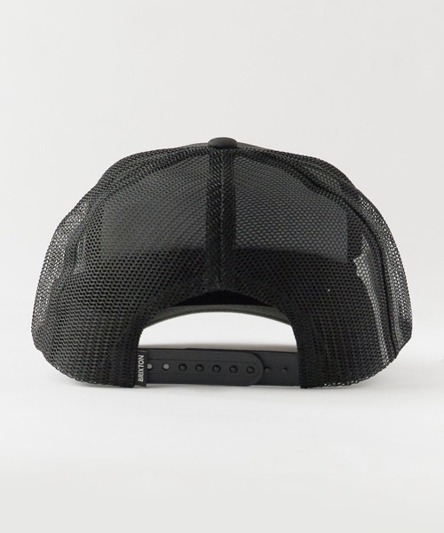 BRIXTON(ブリクストン)の「BRIXTON/ブリクストン HUBAL C NP MP TRUCKER HAT メッシュキャップ トラッカーキャップ カーブバイザー 5パネル 吸湿 スナップバック メンズ ユニセックス 2026年 夏 夏服(キャップ・メンズ・ブラック/グリーン・FREE)」の15枚目の写真