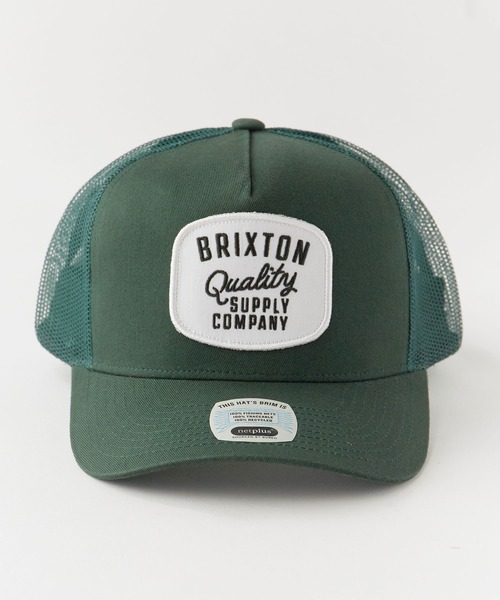 BRIXTON(ブリクストン)の「BRIXTON/ブリクストン HUBAL C NP MP TRUCKER HAT メッシュキャップ トラッカーキャップ カーブバイザー 5パネル 吸湿 スナップバック メンズ ユニセックス 2026年 夏 夏服(キャップ・メンズ・ブラック/グリーン・FREE)」の19枚目の写真