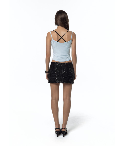 KASHIKO（カシコ）の「Spangle Mini Skirt Black（スカート・レディース・その他・MEDIUM/SMALL）」の7枚目の写真